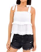 Le Lis Tiered Ruffle Tank (14% Off) - Comparable Value $35