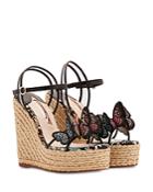 Sophia Webster Women's Riva Butterfly Espadrille Platform Sandals