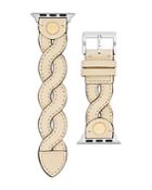 Tory Burch Apple Watch Braided Leather Strap