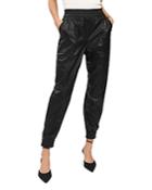 Derek Lam 10 Crosby Faux Leather Jogger Pants