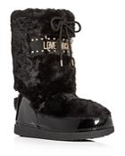 Love Moschino Faux-fur Moon Boots