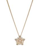 Nadri Freya Cubic Zirconia Flower Pendant Necklace In 18k Gold Plated, 16-18