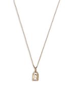 Bloomingdale's Lock Pendant Necklace In 14k Yellow Gold, 16 - 100% Exclusive