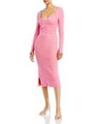 3.1 Phillip Lim Double Face Rib Cross Sweater Dress