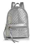 Rebecca Minkoff Pippa Large Metallic Nylon Backpack