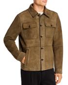 Michael Kors Suede Shirt Jacket - 100% Exclusive