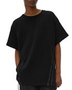 Helmut Lang Laced Crew Tee