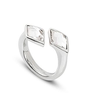 Uno De 50 Mystery Crystal Bypass Ring
