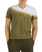 Atm Anthony Thomas Melillo Dip Dye V Neck Tee