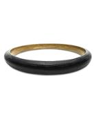 Alexis Bittar Tapered Two-tone Bangle Bracelet
