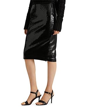 Lauren Ralph Lauren Sequin Pencil Skirt