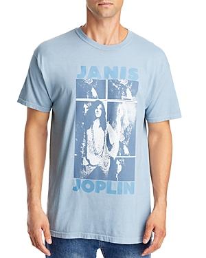Philcos Janis Joplin Signing Cotton Graphic Tee