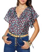 Ramy Brook Sidney Tie Neck Top