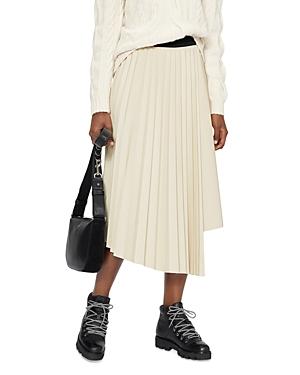 Ted Baker Viccii Asymmetric Pleated Faux Wrap Skirt