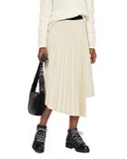 Ted Baker Viccii Asymmetric Pleated Faux Wrap Skirt