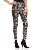 Alice + Olivia Connley Leopard Jacquard Skinny Pants