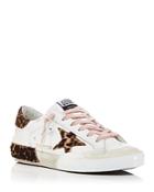 Golden Goose Women's Super-star Penstar Real Calf Hair Low Top Sneakers