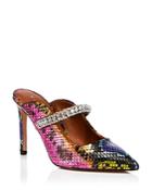 Kurt Geiger London Women's Duke Pointed Toe Crystal Embellished High Heel Pumps