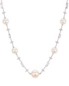 Nadri Cadence Cultured Freshwater Pearl Station Necklace, 15