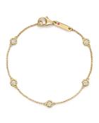 Roberto Coin 18k Yellow Gold Barocco Round Diamond Bracelet