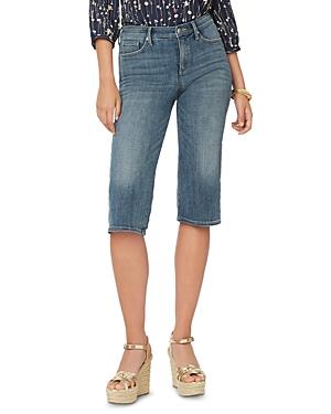 Nydj Petites Wide Leg Pedal Pusher Jeans In Seline