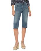 Nydj Petites Wide Leg Pedal Pusher Jeans In Seline