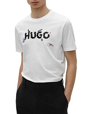 Hugo Dulive U222 Cotton Logo Graphic Tee