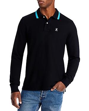 Psycho Bunny Jackson Cotton Long Sleeve Polo