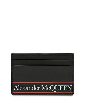 Alexander Mcqueen Leather Logo Card Case
