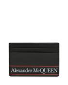 Alexander Mcqueen Leather Logo Card Case