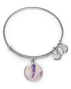 Alex And Ani Art Infusion Feather Expandable Wire Bangle