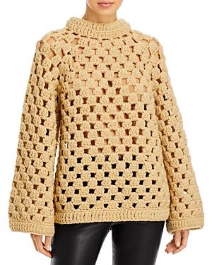 Rebecca Taylor Yoke Stitch Sweater