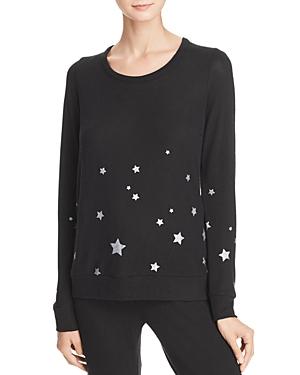 Chaser Glitter Star Sweatshirt