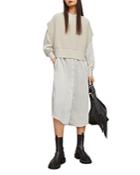Allsaints Aga Midi Shirt Dress