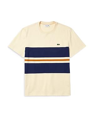 Lacoste Color Block Stripe Tee