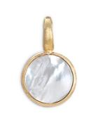Marco Bicego 18k Yellow Gold Jaipur Mother Of Pearl Round Pendant