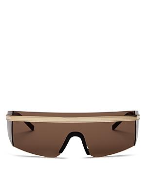 Versace Men's Polarized Shield Sunglasses, 115mm