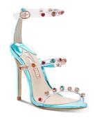 Sophia Webster Women's Rosalind Rainbow Gem High-heel Sandals