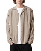 Allsaints Venice Long Sleeve Camp Shirt