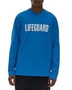 Helmut Lang Cerulean Pullover Lifeguard Sweatshirt