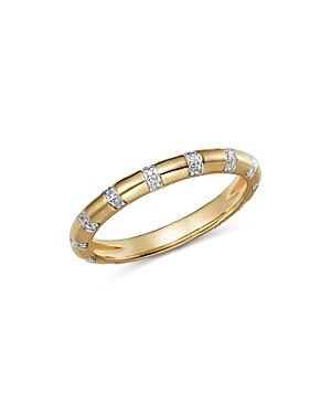 Adina Reyter 14k Yellow Gold Pave Diamond Band Ring