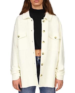 Sanctuary Knit Shirt Jacket