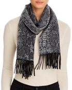 C By Bloomingdale's Snake Cashmere Scarf - 100% Exclusive