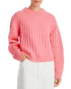 Lafayette 148 New York Mixed Texture Sweater