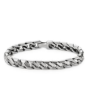 David Yurman Sterling Silver Curb Chain Link Bracelet