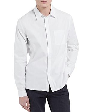 The Kooples Solid Long Sleeve Pocket Shirt