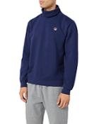Fila Noah Cotton Blend Fleece Regular Fit Turtleneck Sweatshirt