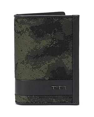 Tumi Multi Window Camo Jacquard Card Case
