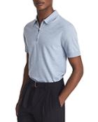 Reiss Anthony Half Zip Polo Shirt