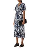 Whistles Leopard-printed Midi Dress